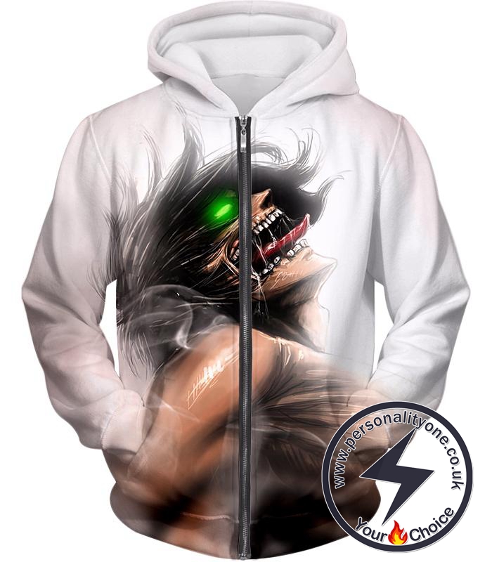 Attack on Titan Always Cool Survey Soldier Captain Levi Zip Up Hoodie